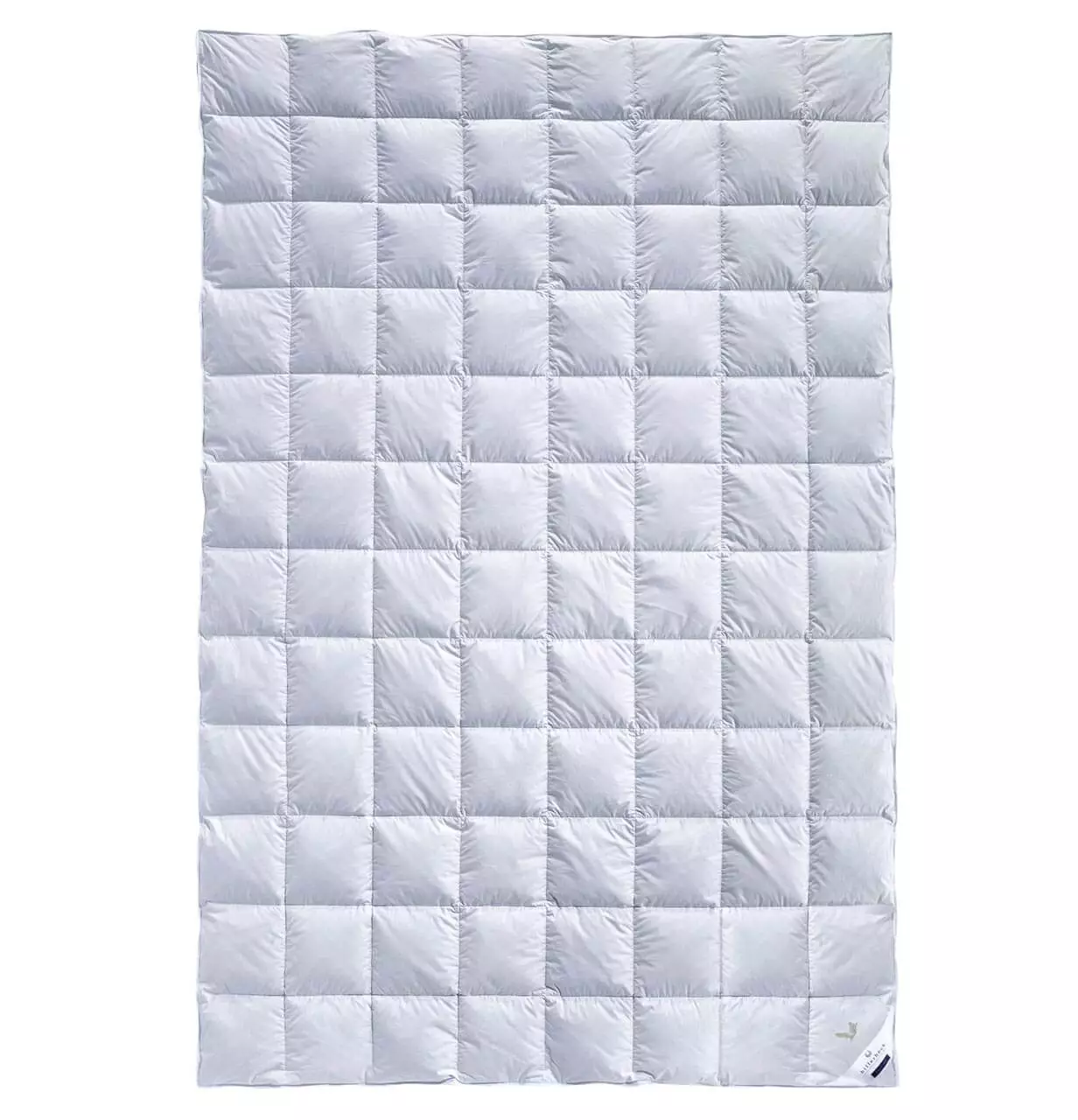 billerbeck Sommerdecke Daunendecke Gold Edition in Größe 135x200 cm, Wärmestufe sommerleicht, gesteppte Decke in weiß