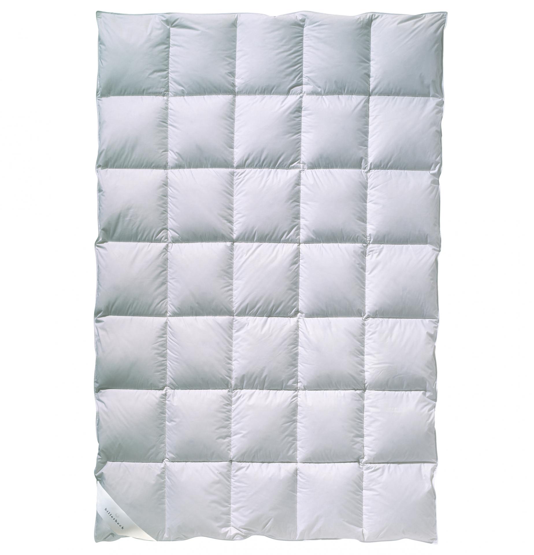 Daunendecke Dorothea 90 -  135 x 200 cm mittel (M) billerbeck Daunendecke Dorothea 90 in Größe 135x200 cm, Wärmestufe mittel, gesteppte Decke in Weiß