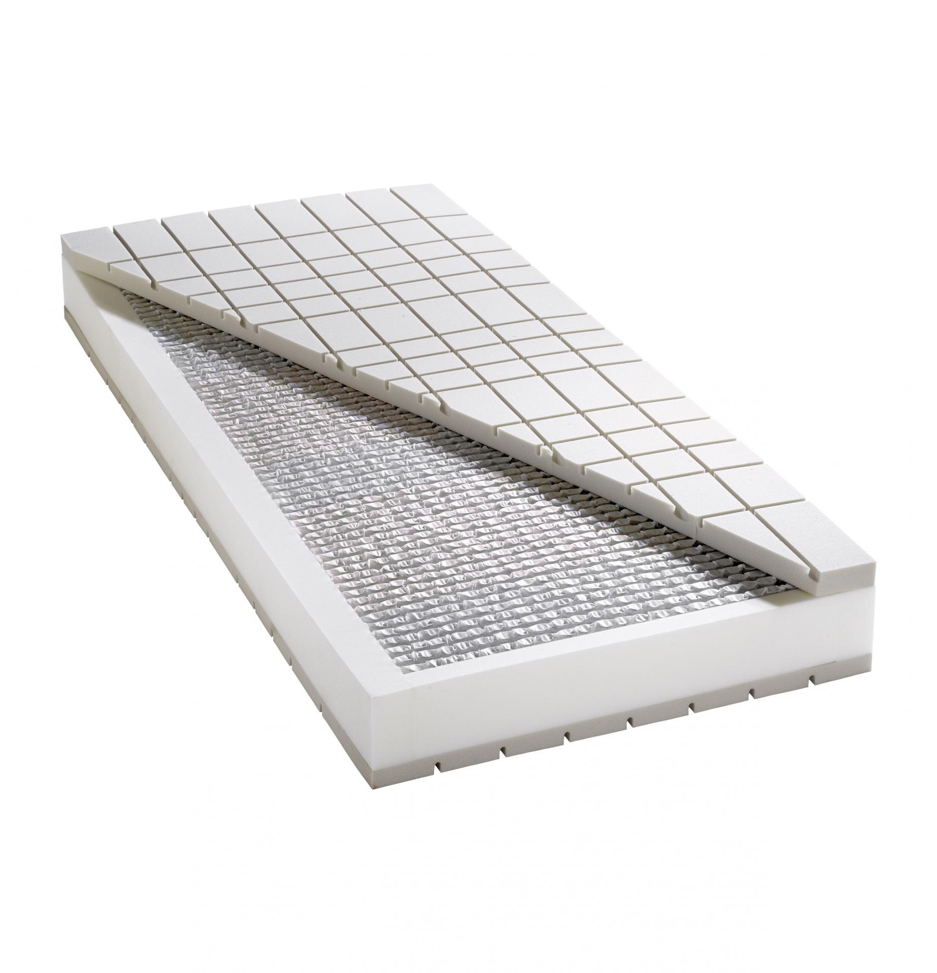 billerbeck AIRTEC Exclusiv pocket spring core mattress - Detailed view of the mattress core