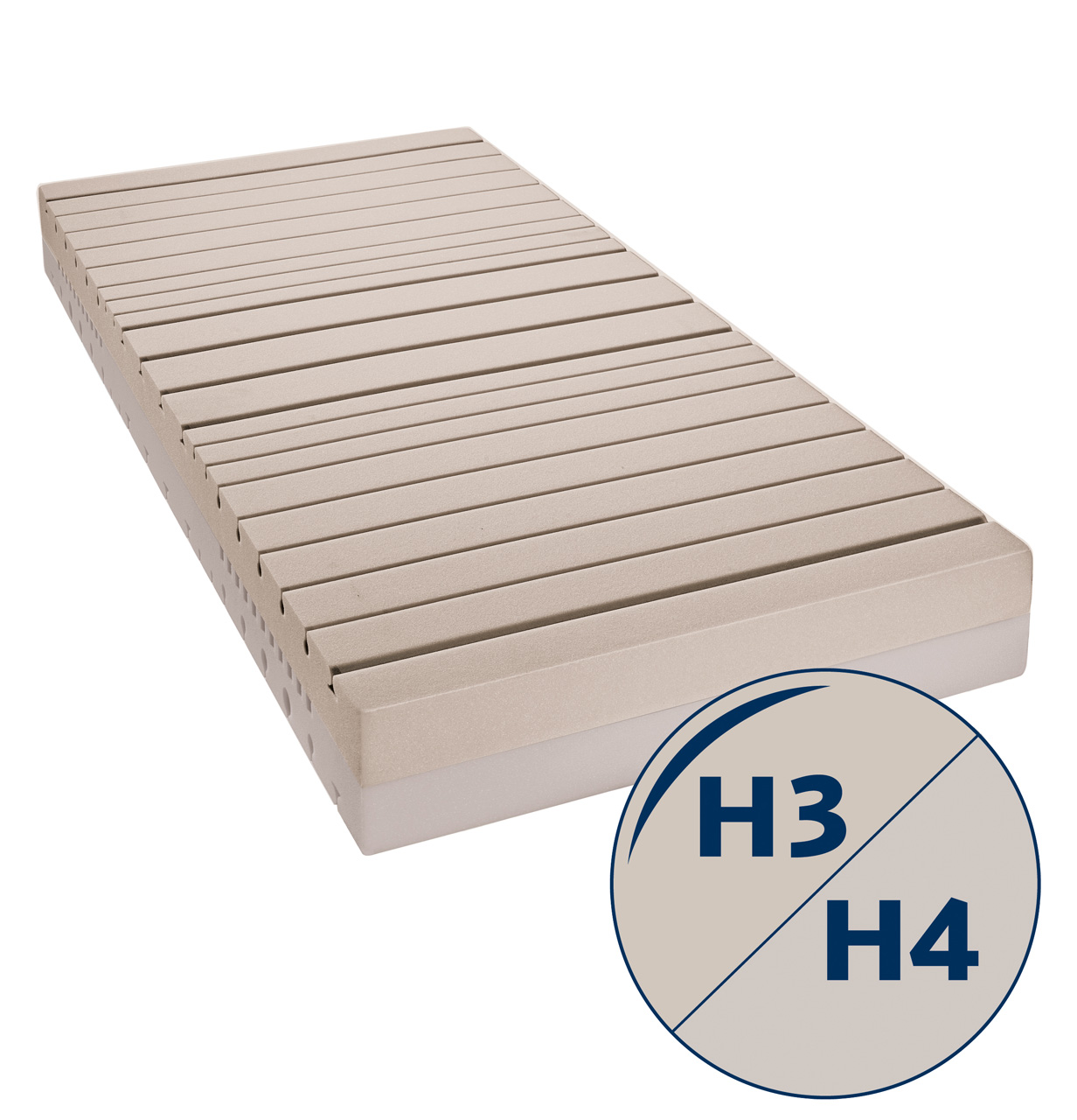 ciel comfort foam mattress by billerbeck – ergonomic 7-zone core for optimal sleep comfort, Hardness H3