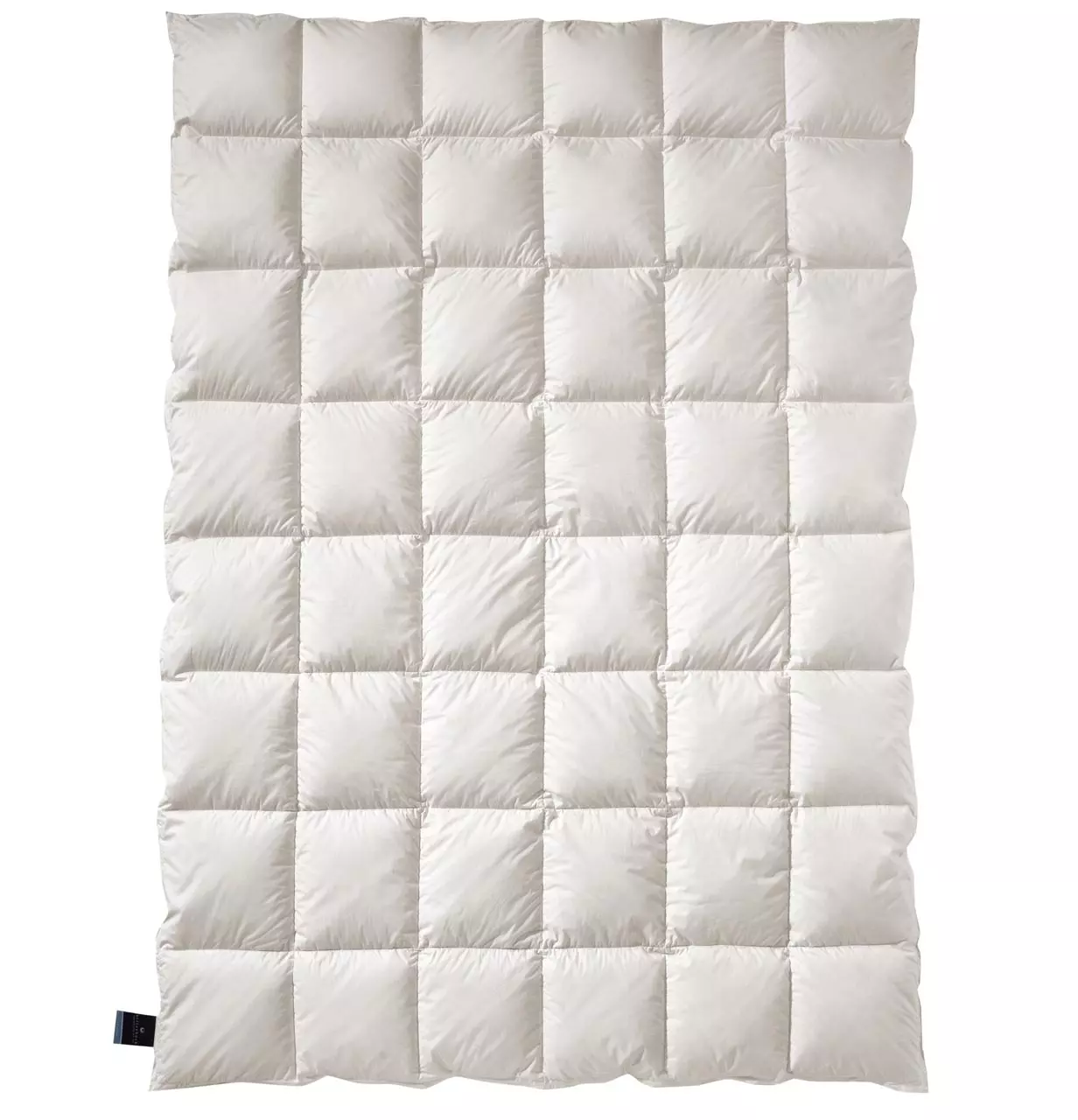 billerbeck Bettdecke Eiderdaunendecke Batist in Größe 135x200 cm, gesteppte Decke in Weiß
