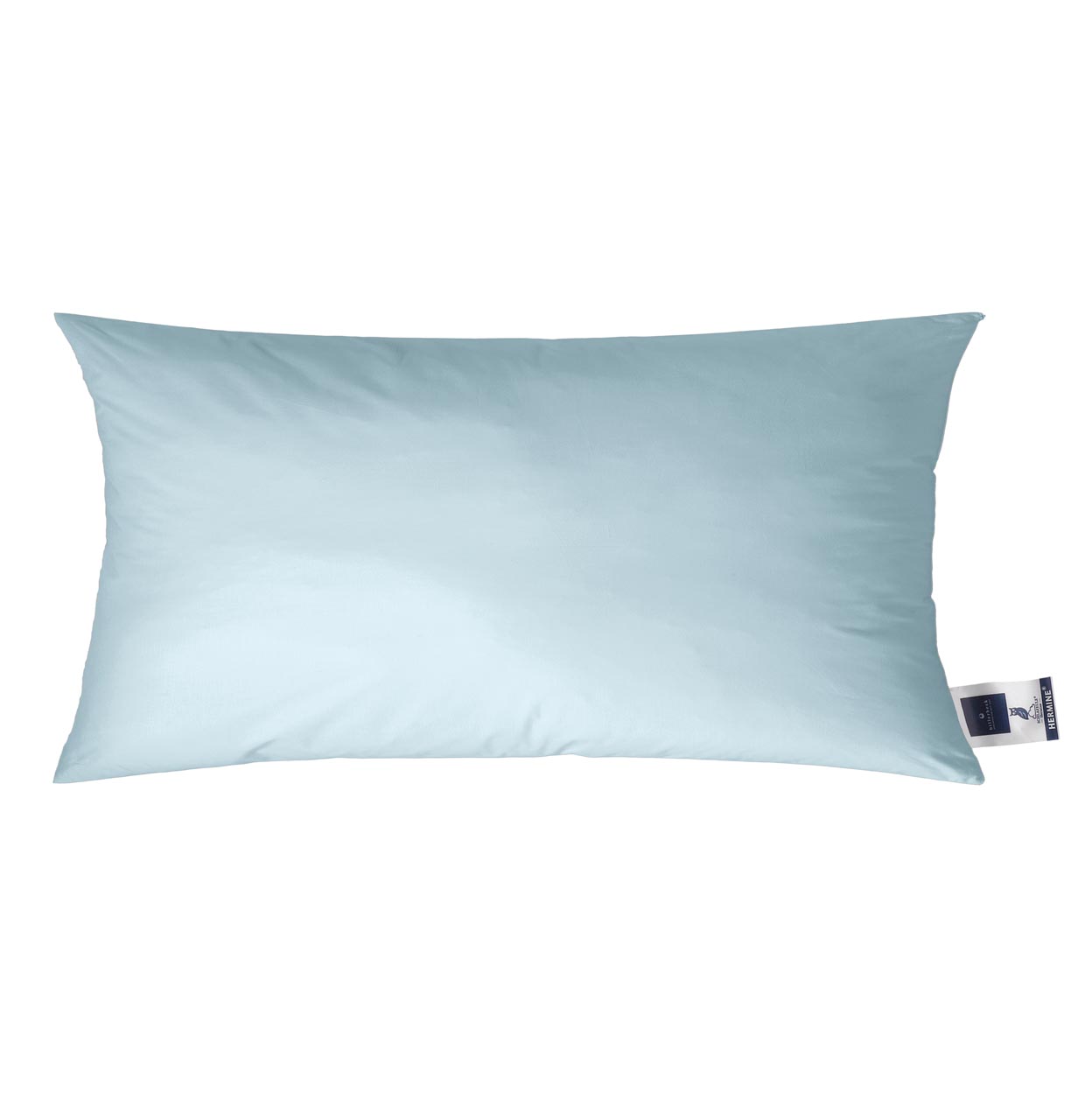 Fibre pillow HERMINE® unquilted billerbeck fiber pillow Hermine in size 40x80 cm, in color Aqua