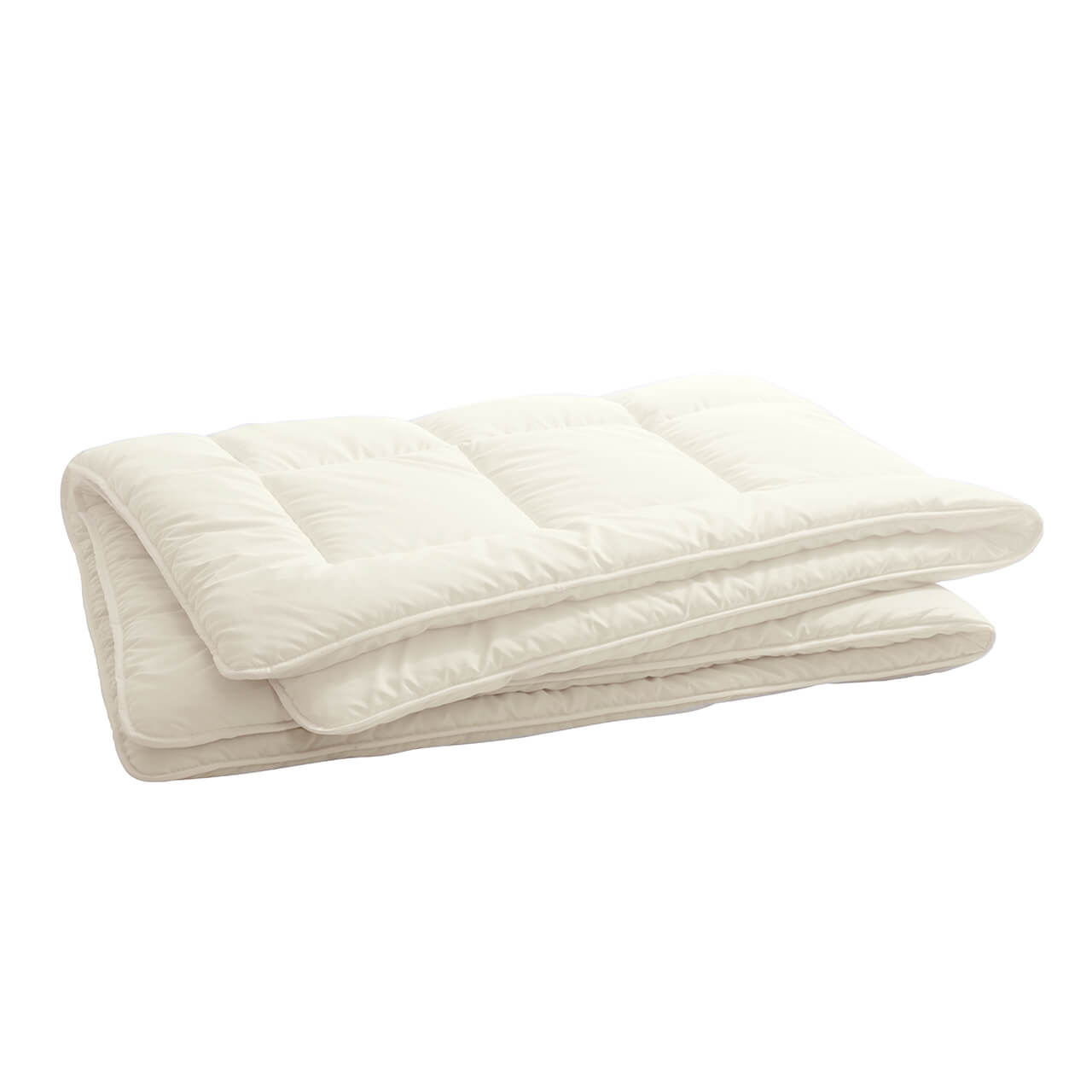 billerbeck bamboo duvet Bamboo E45, colour champagne, folded