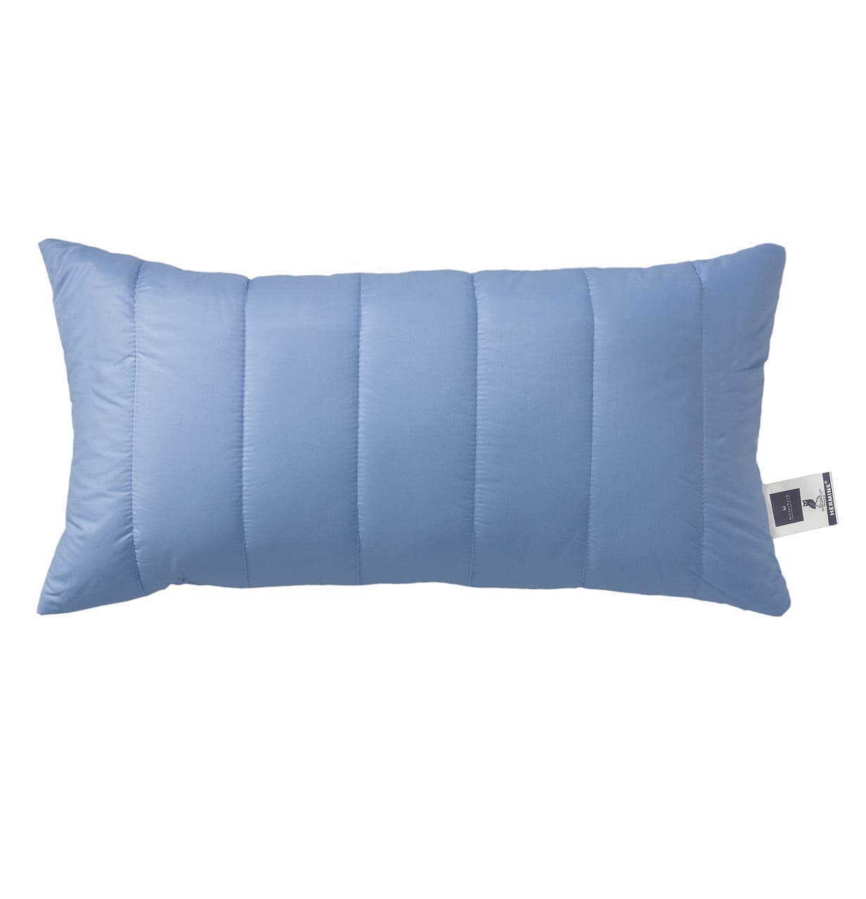 billerbeck fiber pillow Hermine in size 40x80 cm, quilted pillow, color jeans